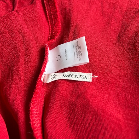 The Reformation Dove Dress in Red - Picture 7 of 7